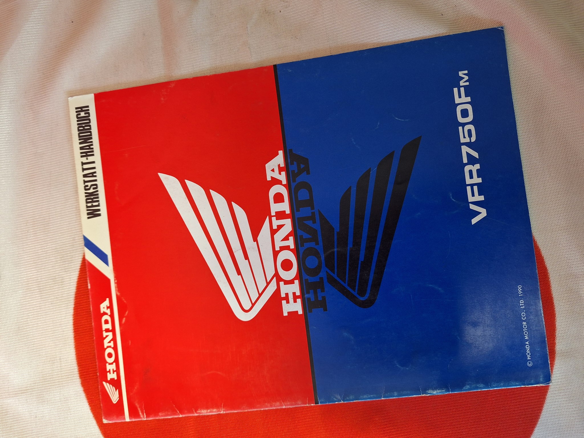 Picture of Werkstatthandbuch Nachtrag Honda  VFR750FM